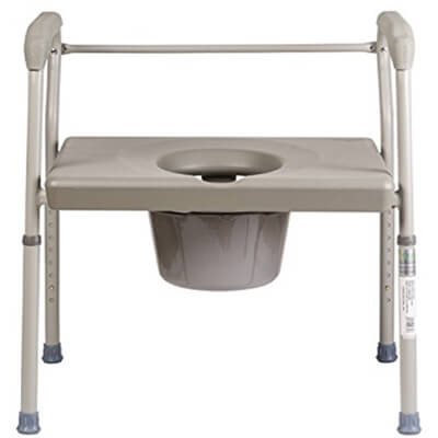 Adjustable Bedside Commode