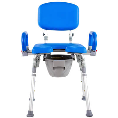 Foldable Commode and Shower Chair by Platinum Health -1