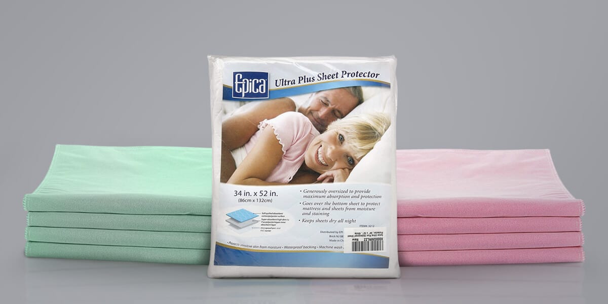 Incontinence Bed Pads - Washable & Reusable - Vive Health