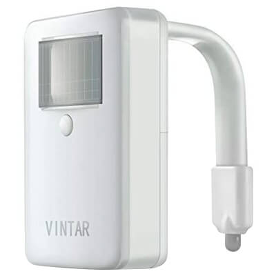 Motion Sensing LED Toilet<br>Night Light